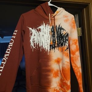 Shibori Threads Infant Annihilator pullover hoodie size Small